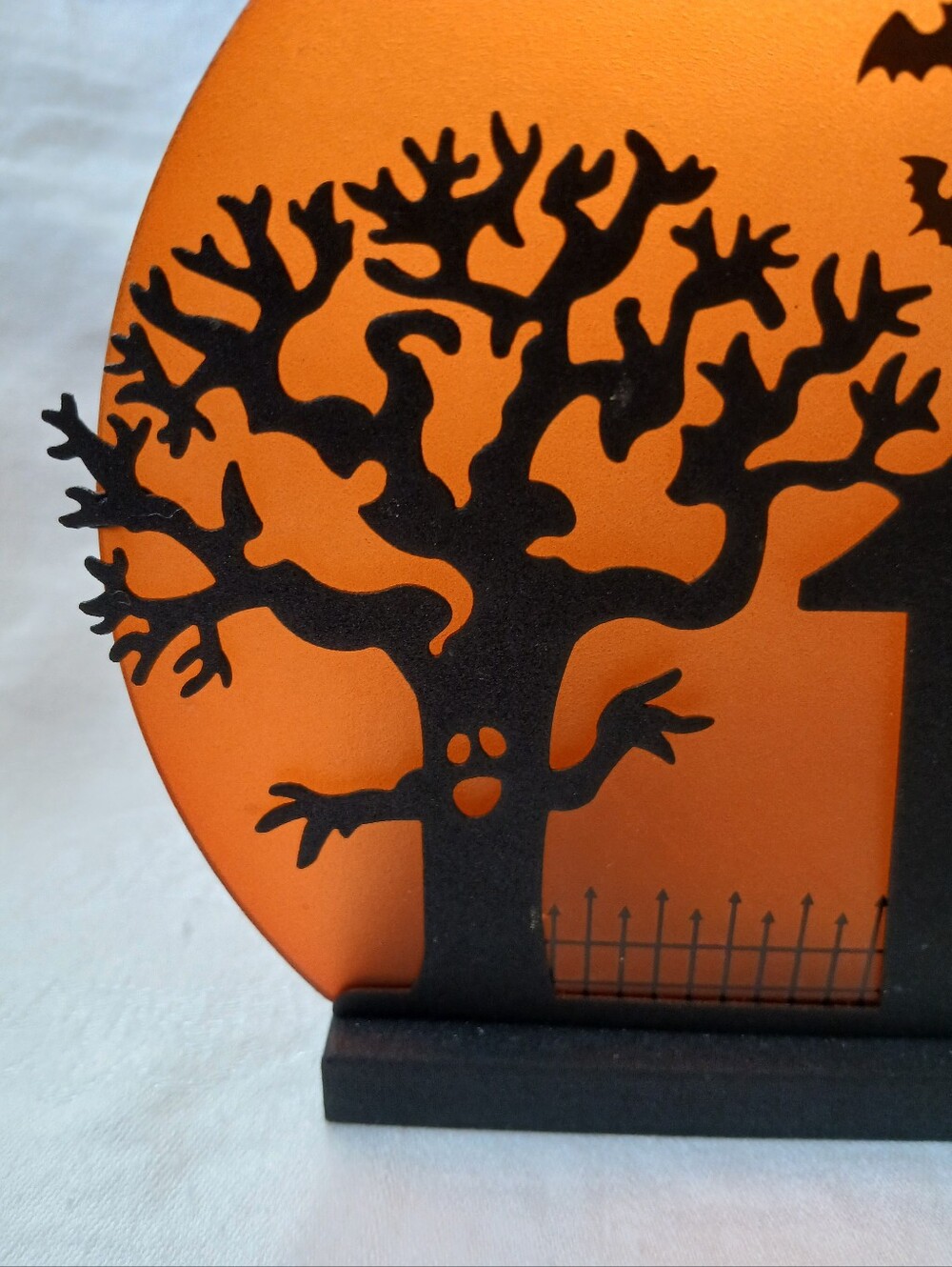 PartyLite Halloween Luminary Black Metal Votive Holder - Picture 2 of 11
